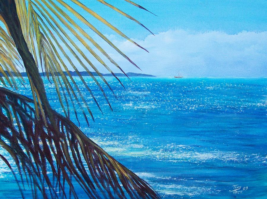 Salinas Seascape Painting by Tony Rodriguez