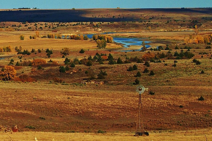 Saline River Valley in North Central Kansas. Photograph by Greg Rud