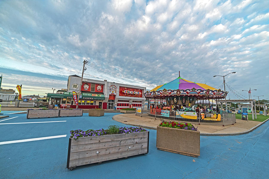 Salisbury Beach Carousel Sailsbury MA Photograph by Toby McGuire