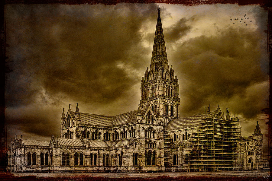 Salisbury Cathedral Photograph by Chris Lord