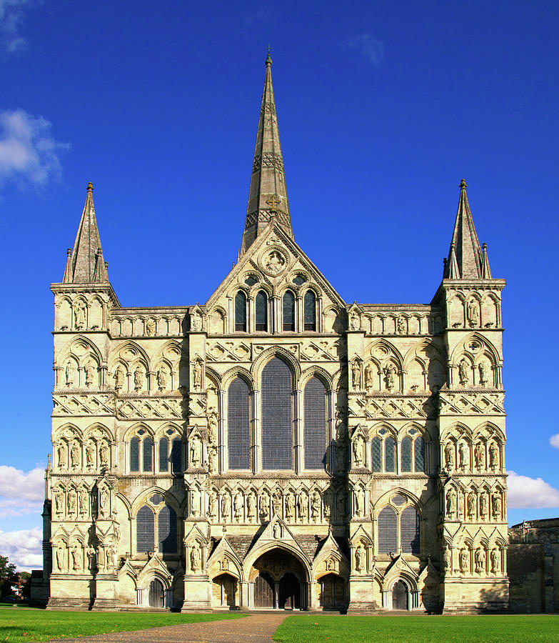 Salisbury Cathedral in the UK Photograph by Anita Van Den Broek - Fine ...