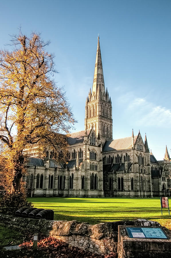 Salisbury Cathedral Photograph by Phyllis Taylor - Fine Art America