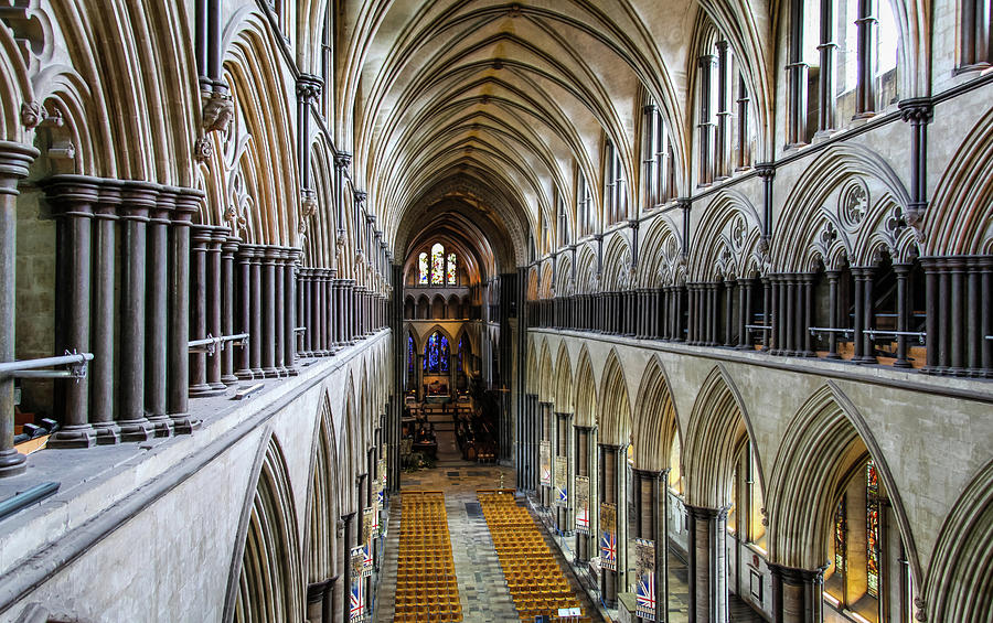 Salisbury Cathedral Photograph by Ross Henton