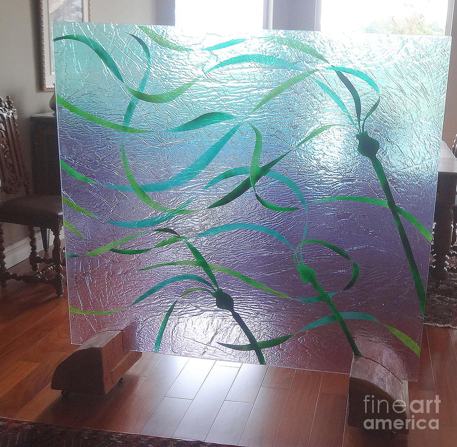 Salish Sea Kelp Drawing by Rick Silas Salish Sea Kelp Drawing by Rick Silas