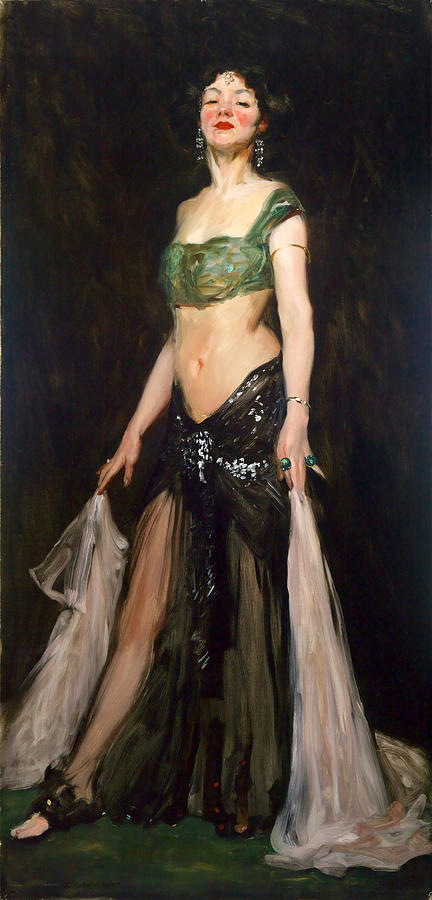 Salome Dancer Painting by Robert Henri