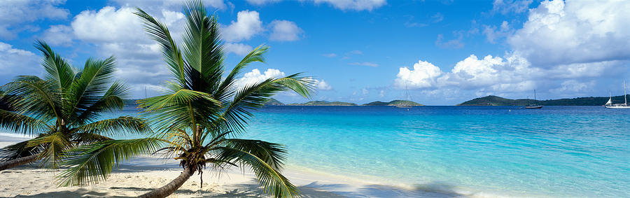Salomon Beach Us Virgin Islands Photograph by Panoramic Images