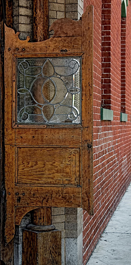 Saloon Door Texture Photograph by Richard Goldman