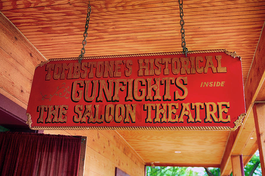 Saloon Theatre Tombstone Photograph by Chris Smith