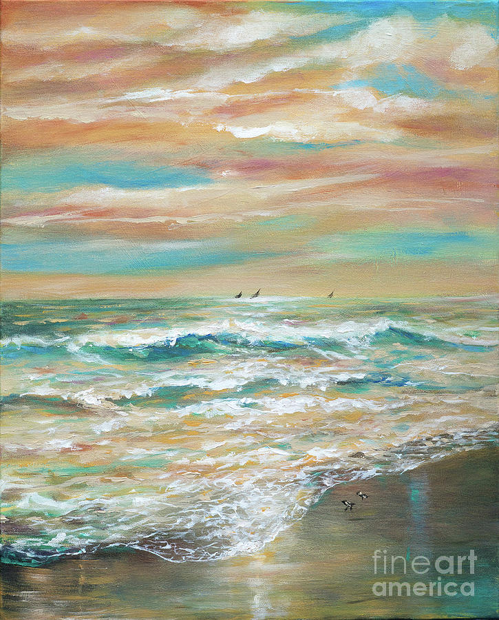 Salt Air Painting by Linda Olsen