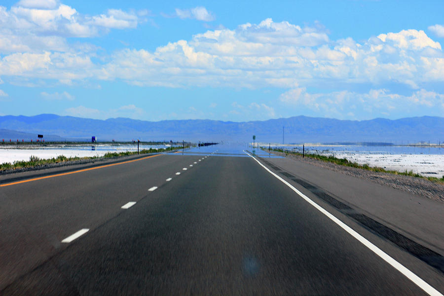 Salt Flat on the Road by Jodi Vetter Salt Flat on the Road by Jodi Vetter