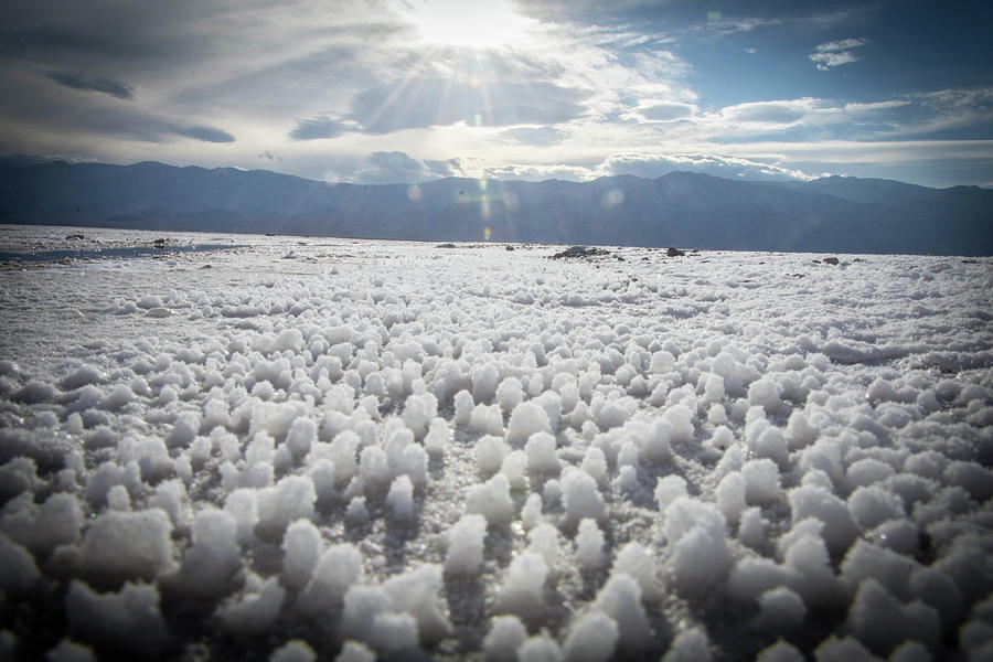 Salt Flats in Death Valley Photograph by Colin Collins