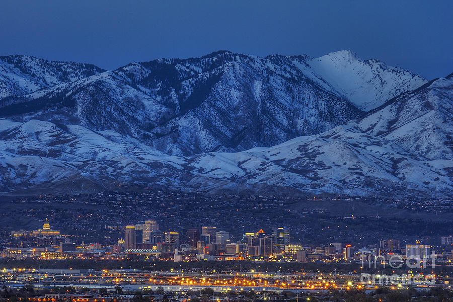 Salt Lake City Photograph by Spencer Baugh