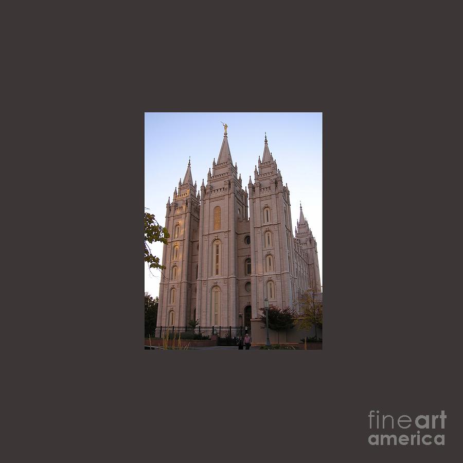 Salt Lake City Photograph - Salt Lake City Temple by Frederick Holiday