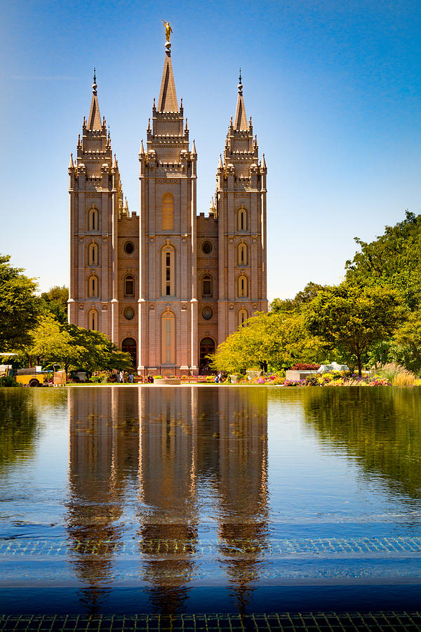 Salt Lake City Temple Photograph by Paul LeSage