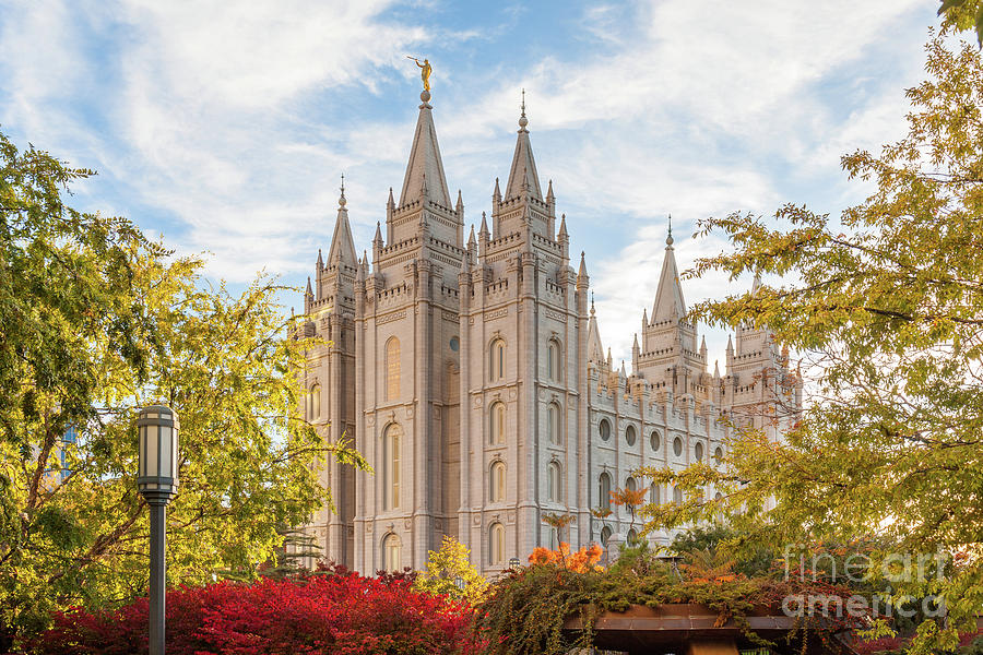 Salt Lake Temple Photograph by Bret Barton