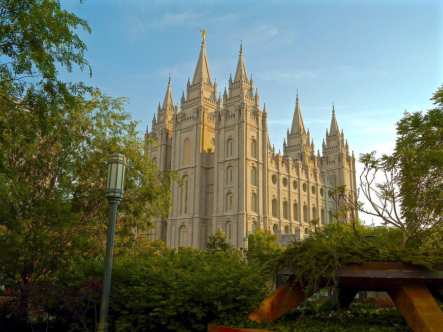 Salt Lake Temple Photograph by Dan Miller