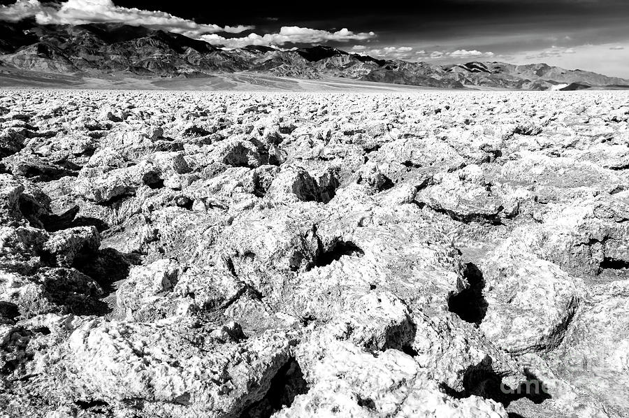 Salt Pan in Death Valley Photograph by John Rizzuto