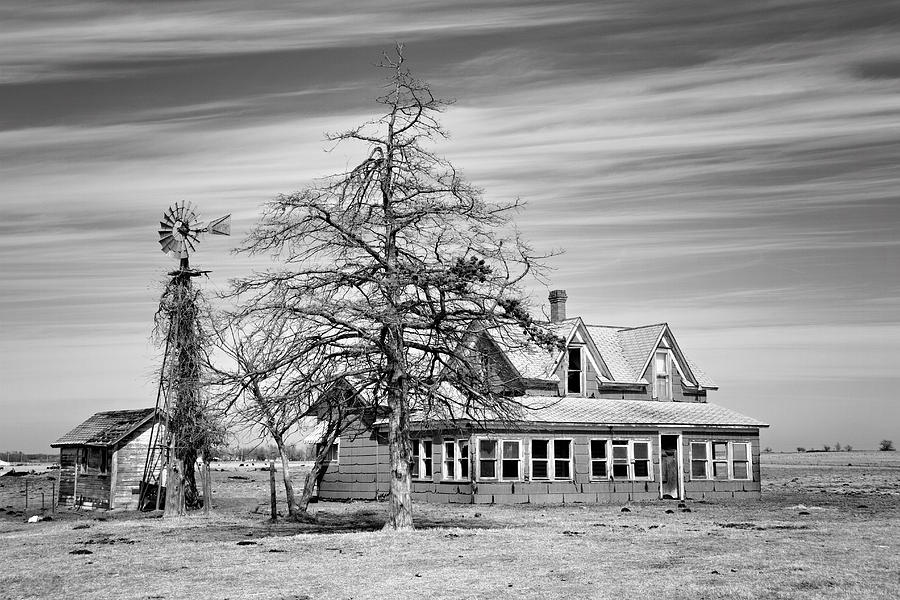Salt Plains Homestead Photograph by Lana Trussell