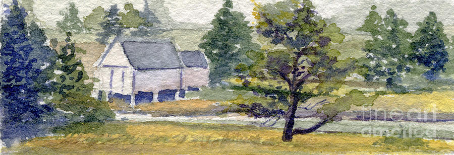Salt Pond Boat House Painting by Heidi Gallo