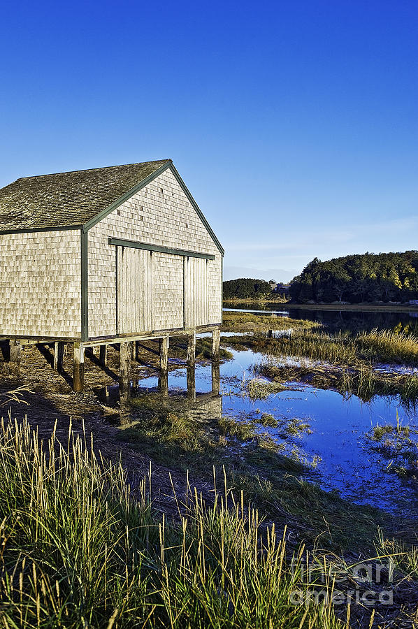 Salt Pond Boathouse Photograph
