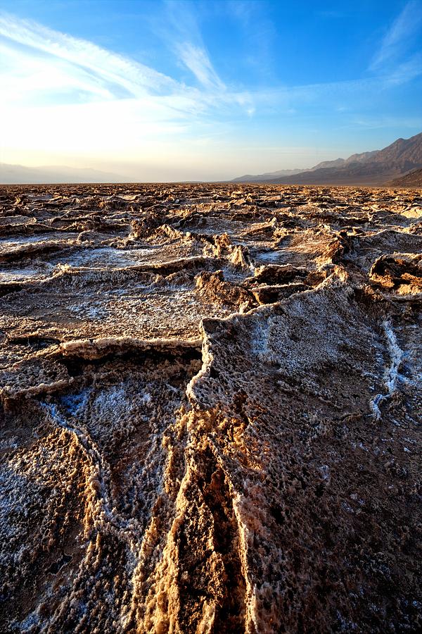 Salt Ridges Photograph by David Andersen