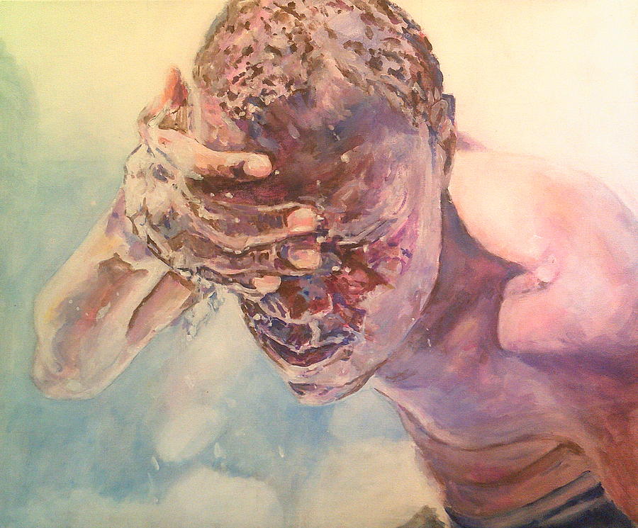 Salt Tears Painting by Rosanne Gartner