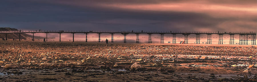 Saltburn Pier Photograph by Jeff Townsend