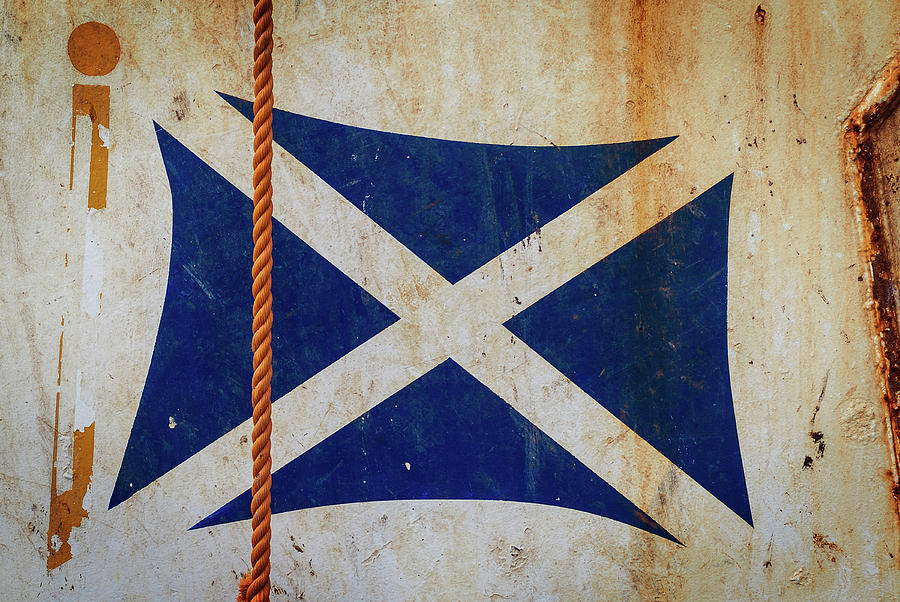 Saltire Photograph by Bud Simpson