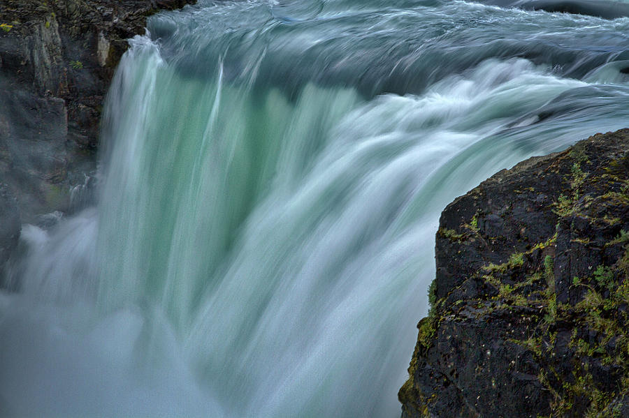 Salto Grande Waterfall - Patagonia Photograph by Stuart Litoff