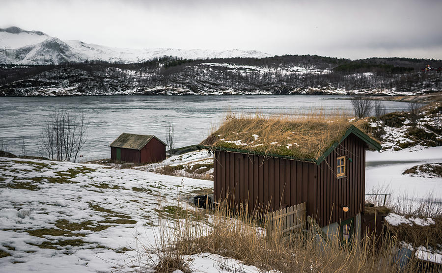 Saltstraumen Fish Houses Norway Photograph by Adam Rainoff