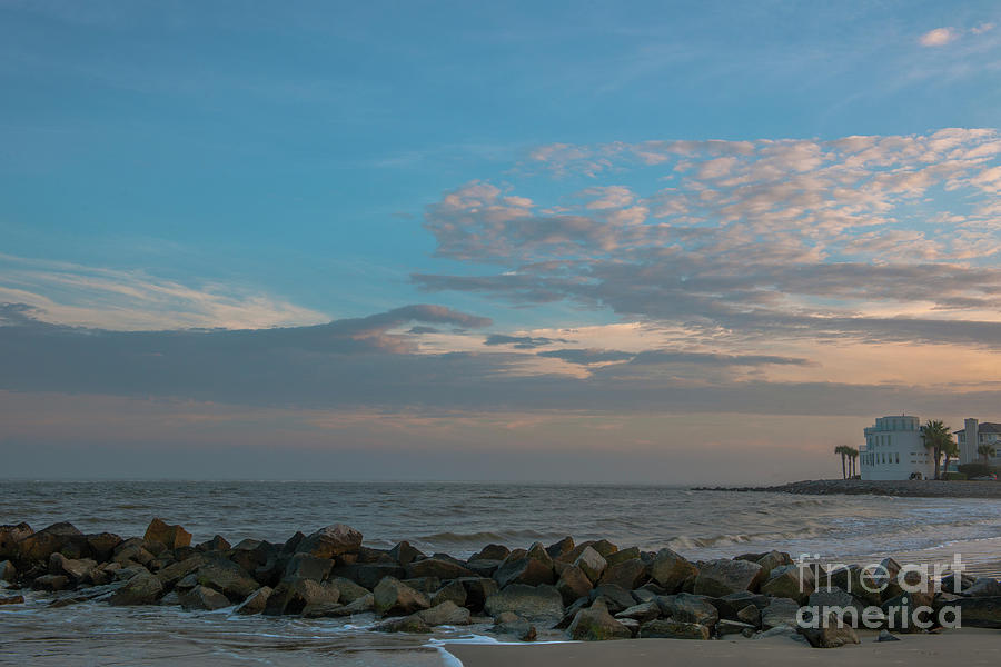 Salty Air Over Breach Inlet Photograph