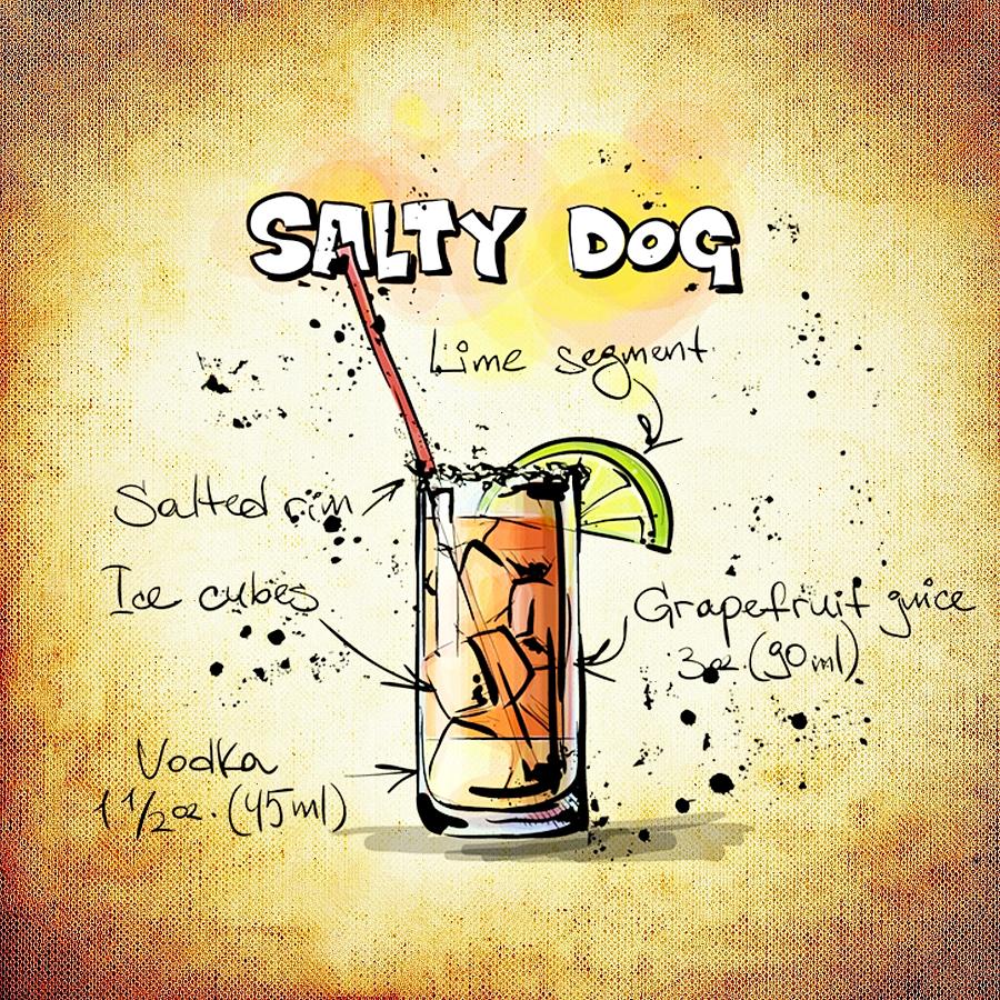 Salty Dog  Digital Art by Movie Poster Prints