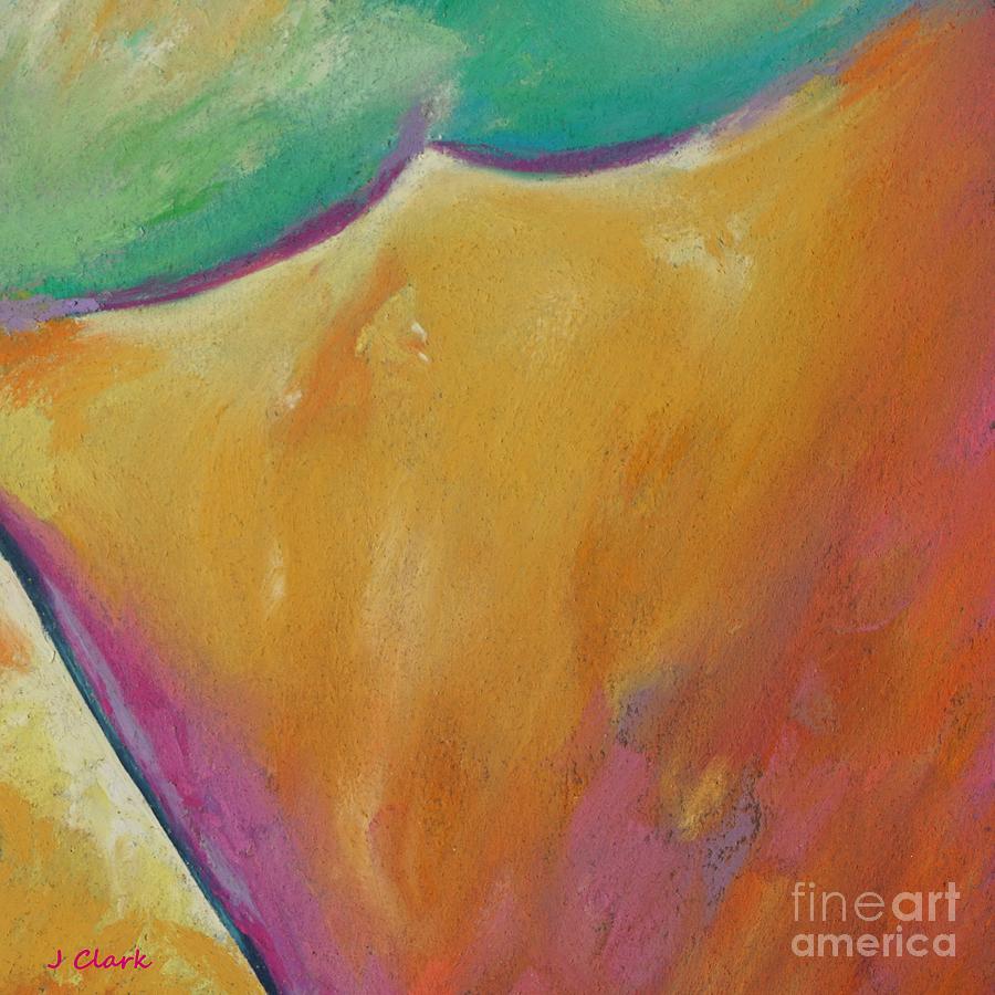Abstract Painting - Salubrious - Square by John Clark Abstract Painting - Salubrious - Square by John Clark