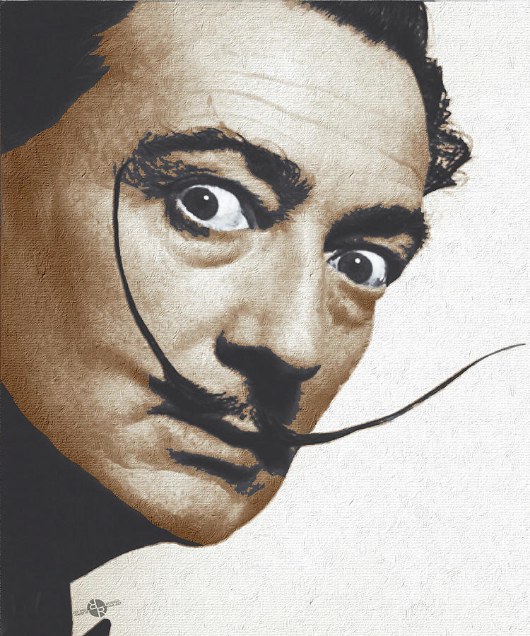 Salvador Dali Realistic Painting Painting by Tony Rubino