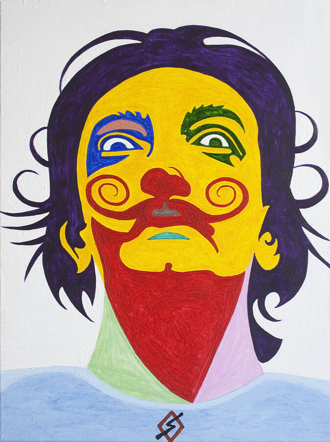 Salvador Dali Painting by Stormm Bradshaw