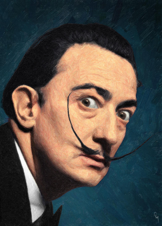 Salvador Dali Painting by Zapista OU