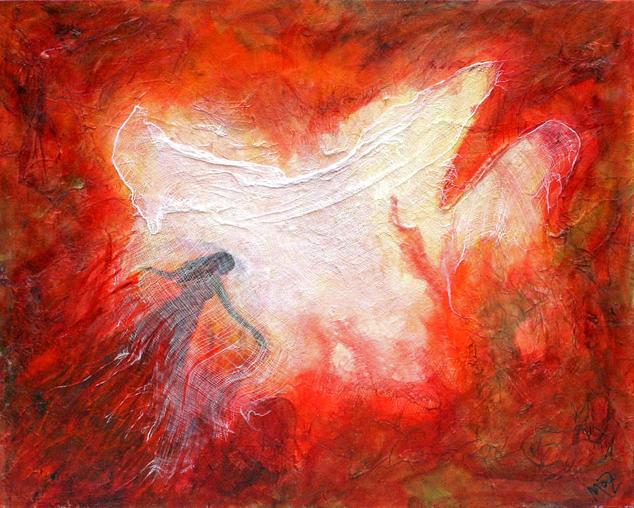 Mixed Media Painting - Salvation by Maz Scales