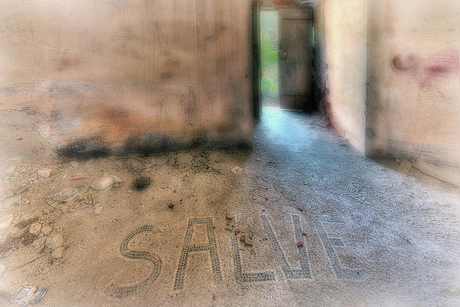 SALVE - WELCOMe from Altare Photograph by Enrico Pelos