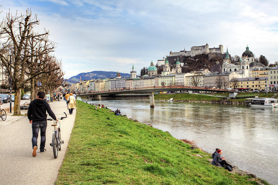 Salzburg Across The Danube Photograph