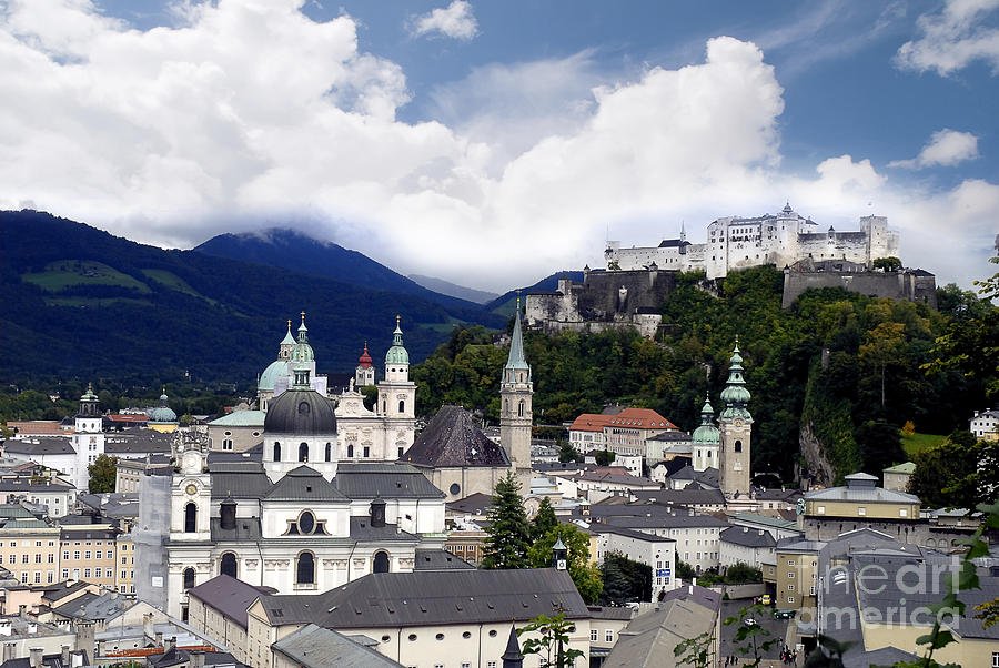 Salzburg - City of Music Photograph by Brenda Kean