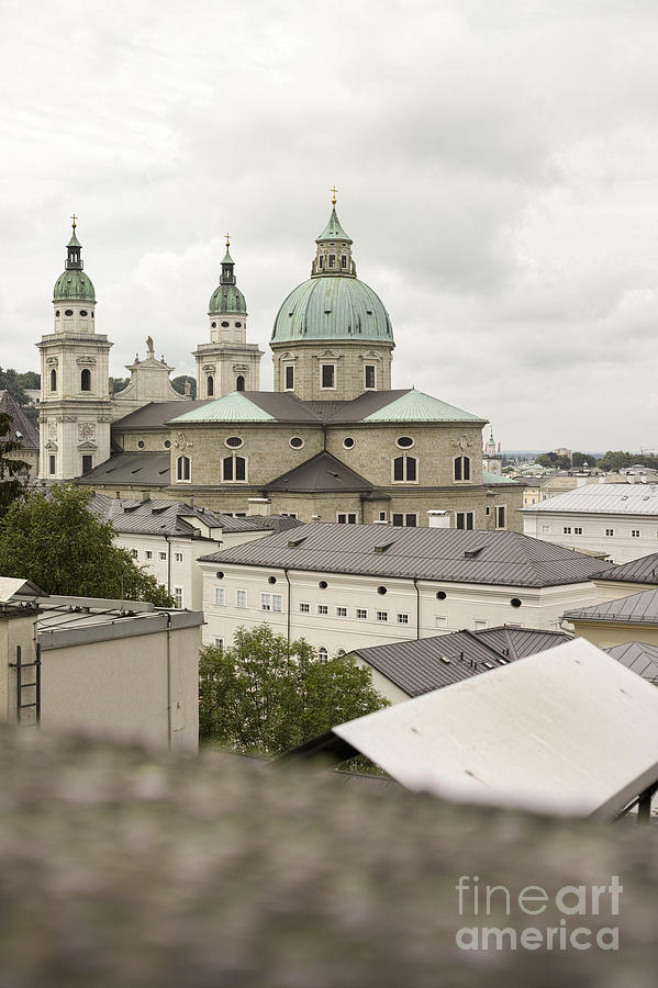 Salzburg Photograph - Salzburg Cathedral by Gordana Kuty