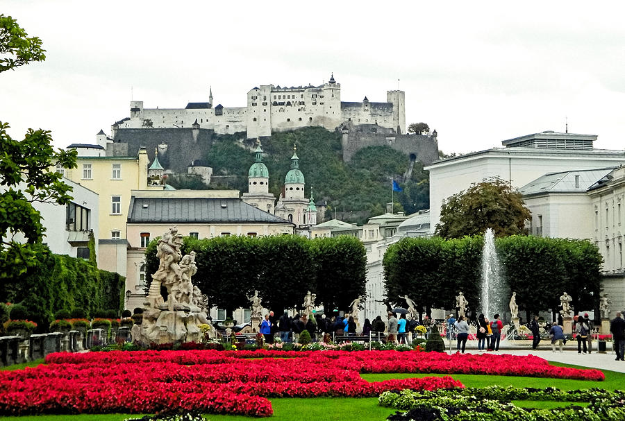 Salzburg Gardens Photograph by Robert Meyers-Lussier