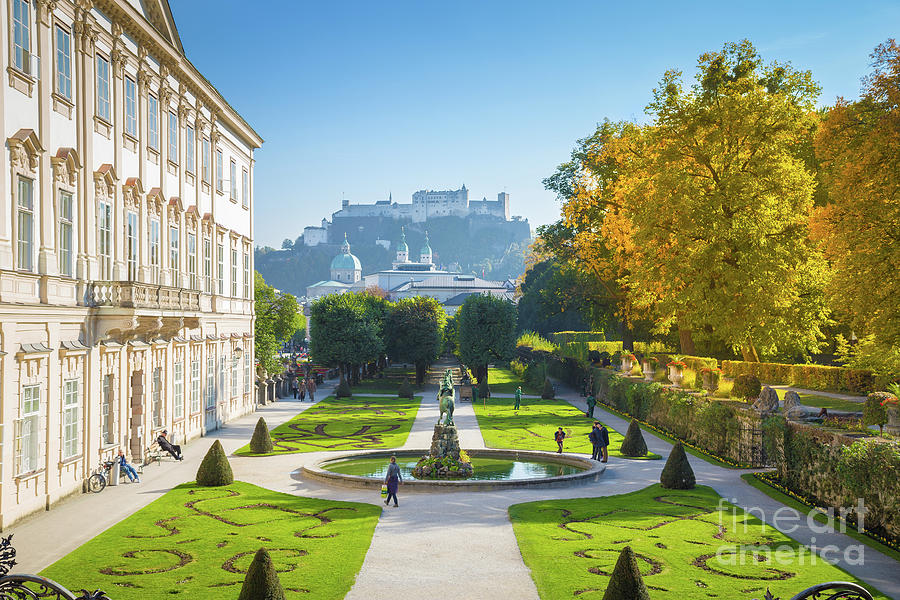 Salzburg in Fall Photograph by JR Photography