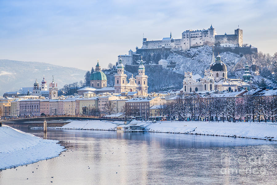 Salzburg Winter Dream Photograph by JR Photography