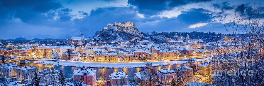 Salzburg Winter Magic Photograph by JR Photography