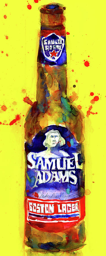 Sam Adams Boston Lager Painting