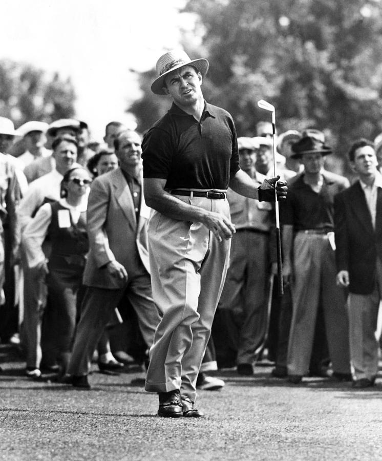Golf Photograph - Sam Snead 1912-2002, American Golfer by Everett