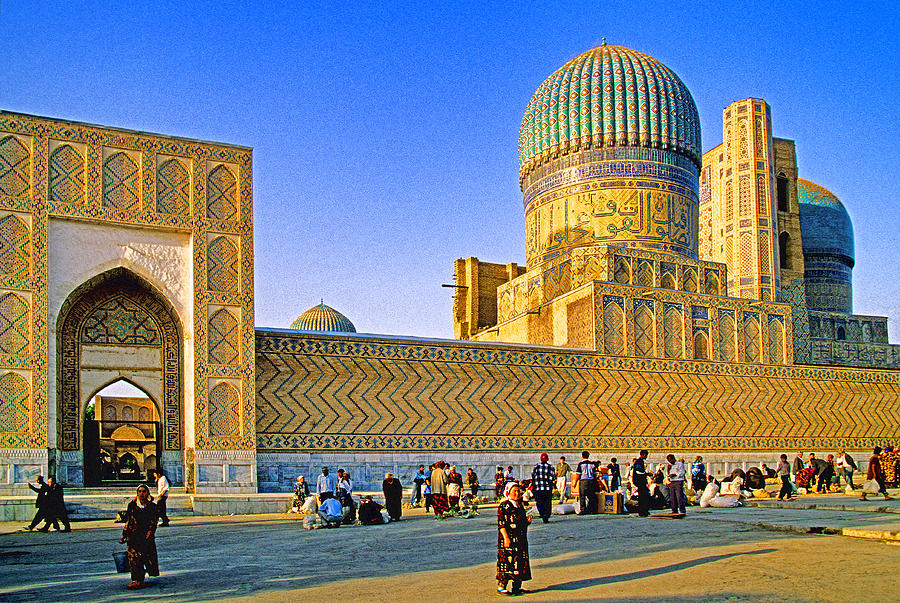 Samarkand Photograph by Dennis Cox