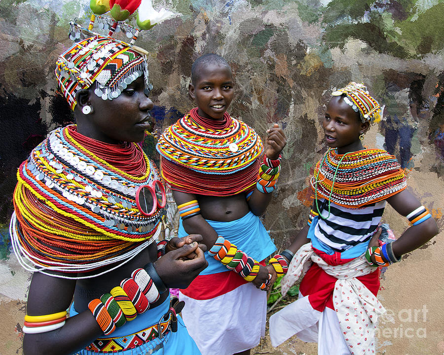 Samburu Beauties Photograph by Morris Keyonzo