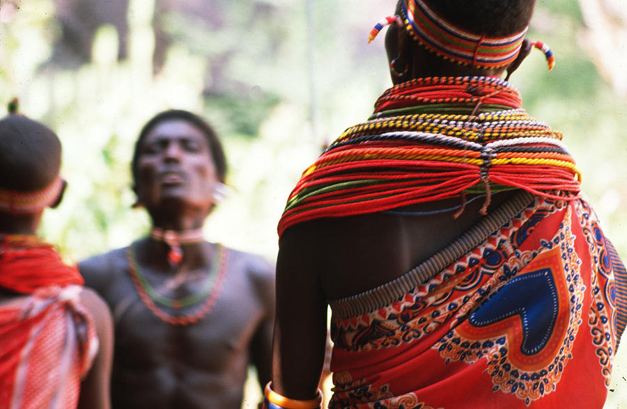 Dancers Photograph - Samburu Tribe by Carl Purcell